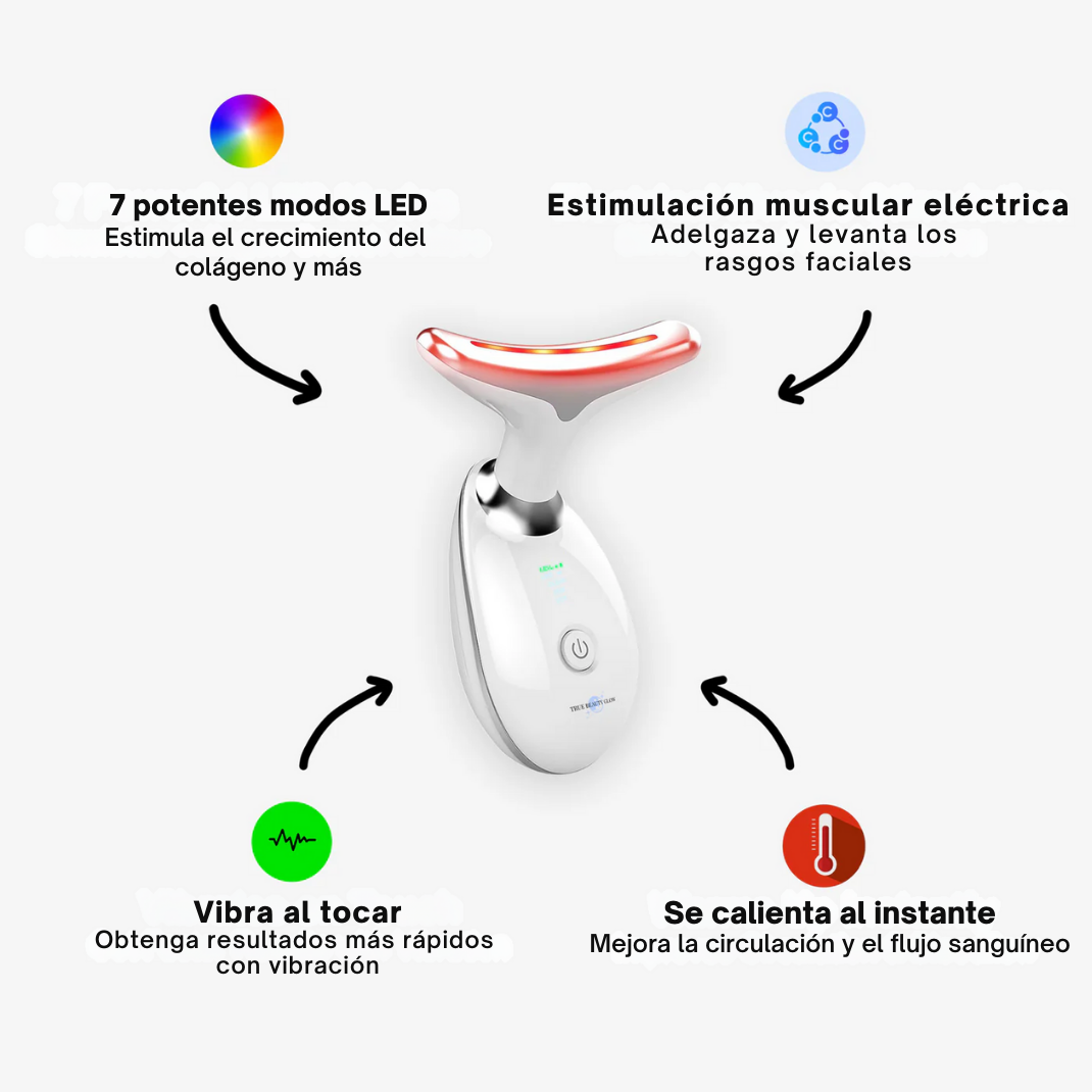 Cosmetific™ Terapia LED de rejuvenecimiento facial