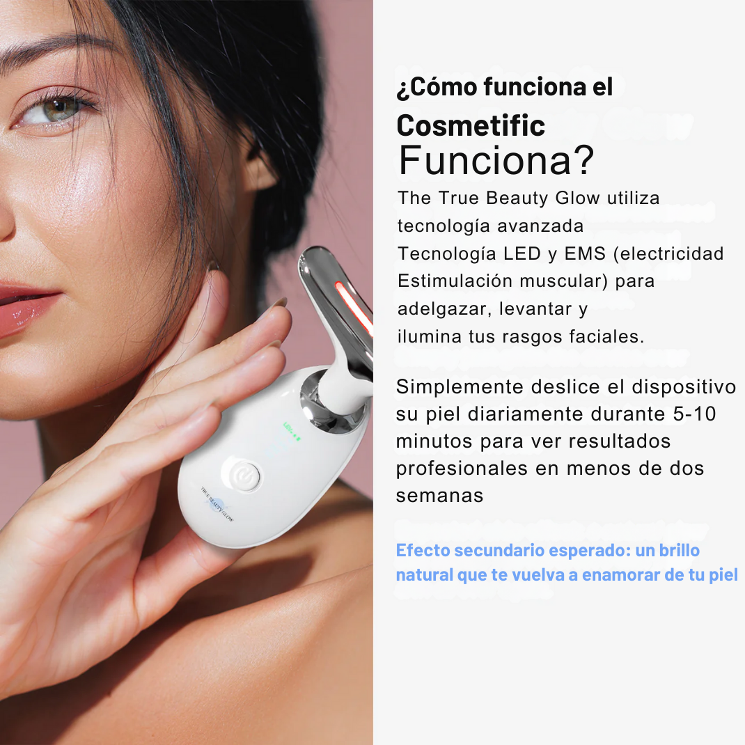 Cosmetific™ Terapia LED de rejuvenecimiento facial