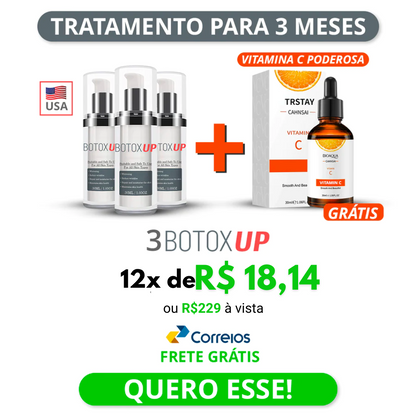 Suero antienvejecimiento Botox-UP™ Efecto Botox sin aguja + Aclarador de imperfecciones