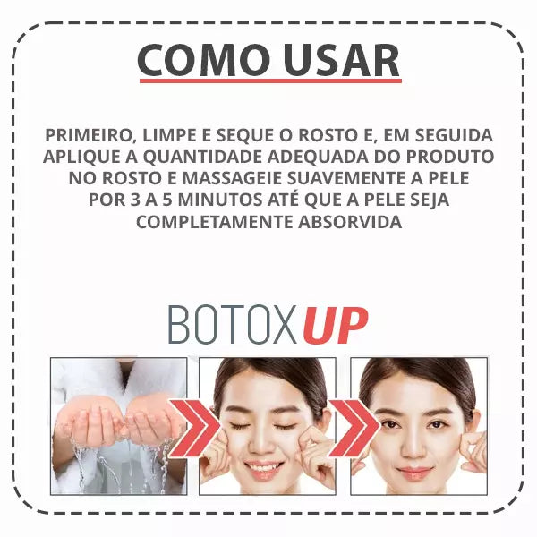 Suero antienvejecimiento Botox-UP™ Efecto Botox sin aguja + Aclarador de imperfecciones