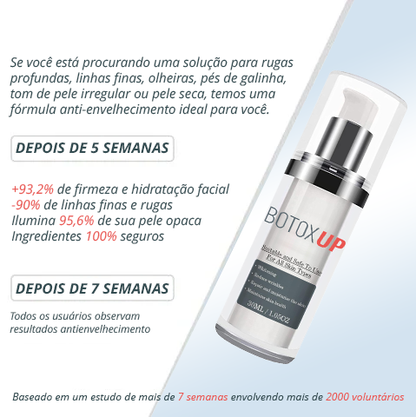 Suero antienvejecimiento Botox-UP™ Efecto Botox sin aguja + Aclarador de imperfecciones